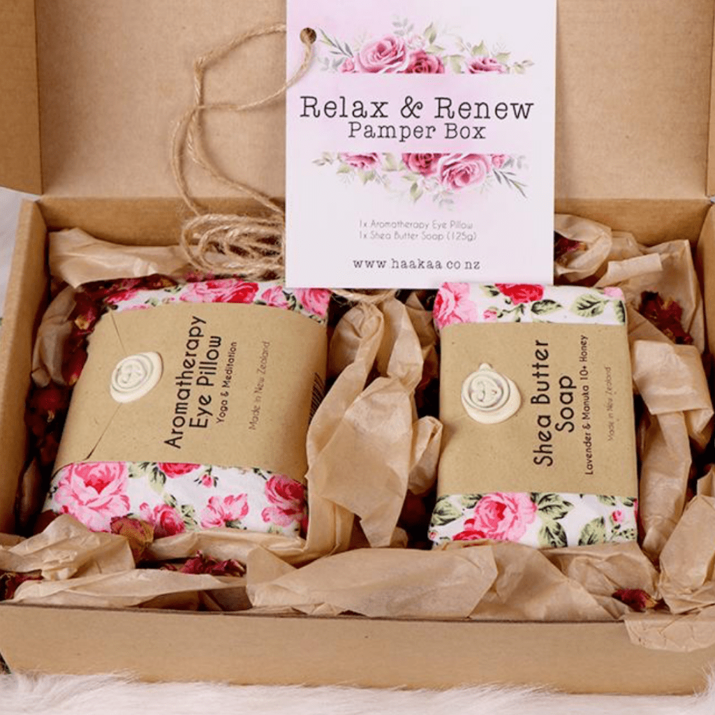 Haakaa Eye Pillow & Shea Butter Soap Gift Set - Naked Baby Eco Boutique