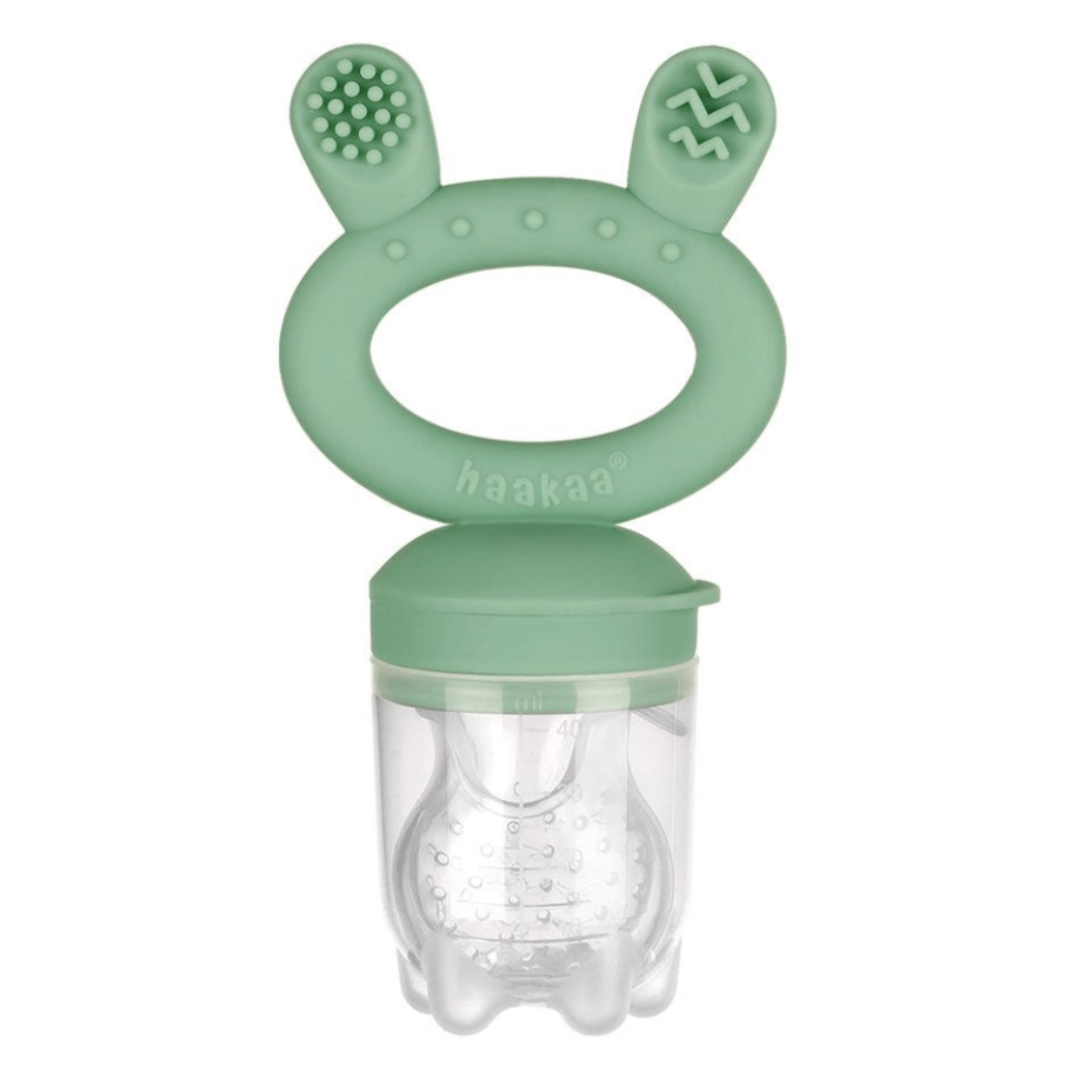 Haakaa-Fresh-Food-Baby-Feeder-and-Teether-Pea-Green-Naked-Baby-Eco-Boutique