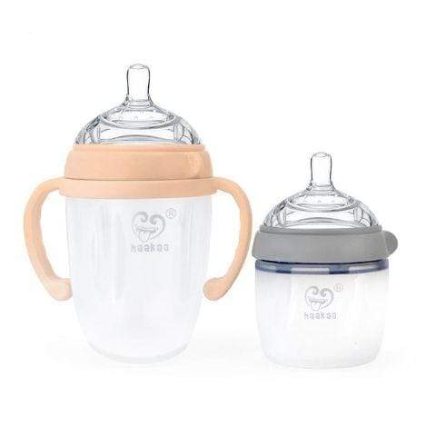 Haakaa Gen 3 Silicone Baby Bottles (Multiple Variants) - Naked Baby Eco Boutique