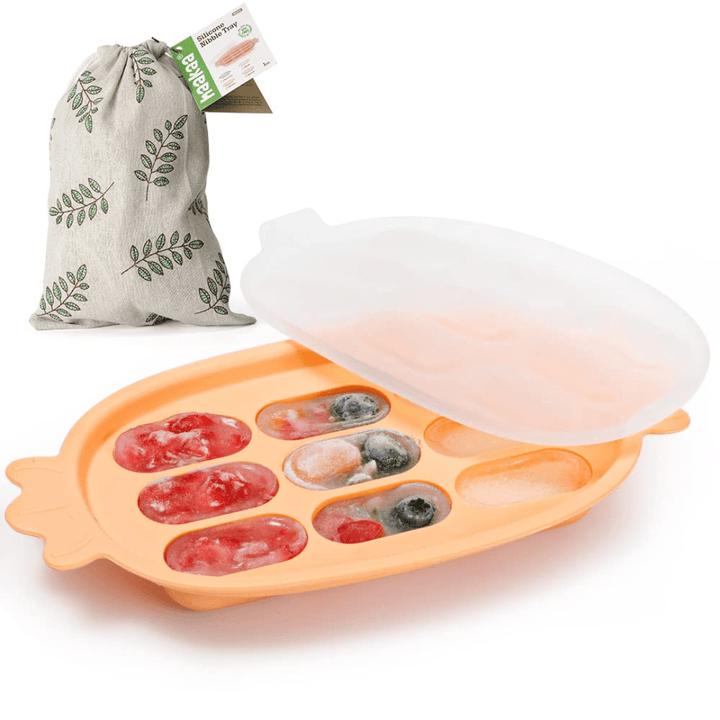 Haakaa-Silicone-Nibble-Tray-Apricot-with-Packaging-Naked-Baby-Eco-Boutique