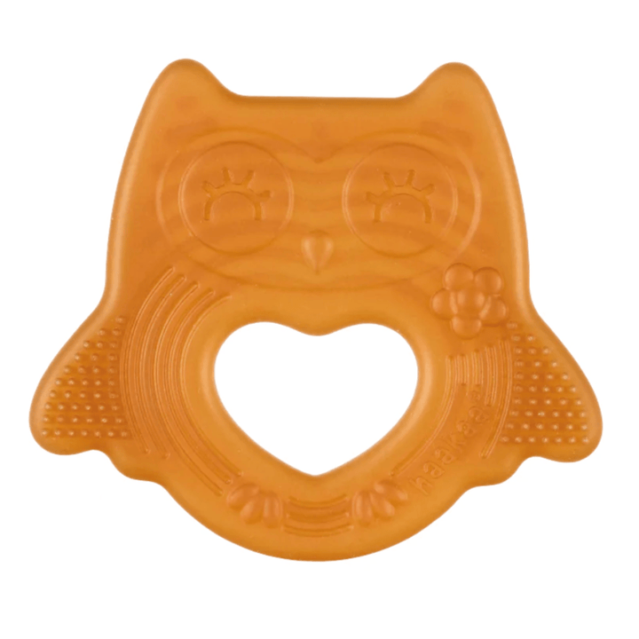 Haakaa-Silicone-Owl-Teether-Naked-Baby-Eco-Boutique