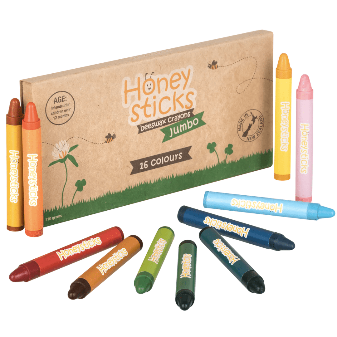 Honeysticks Thins, Beeswax Crayons Australia