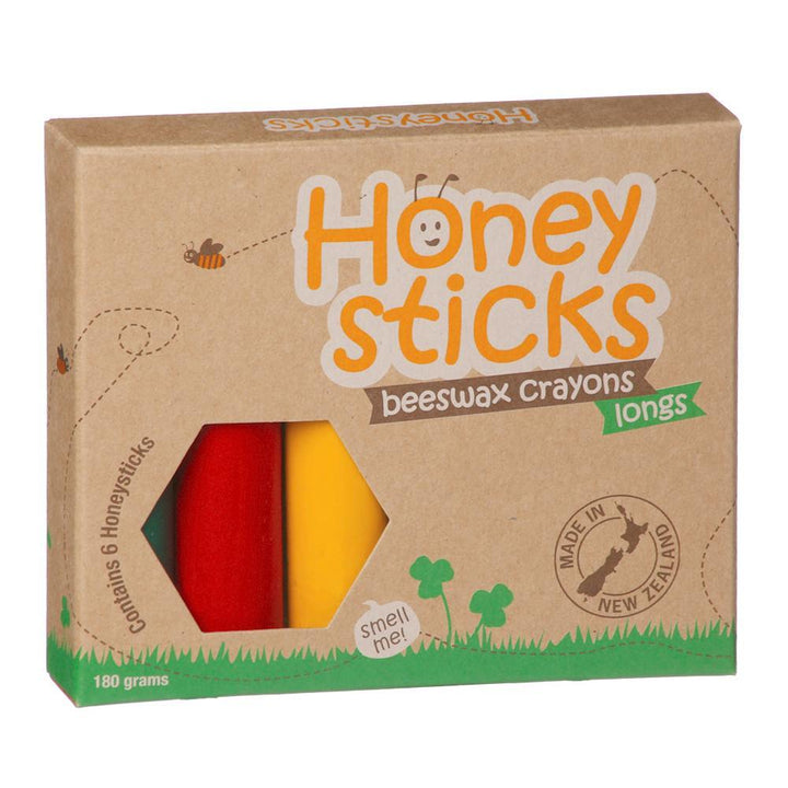 Default Honeysticks Longs Beeswax Crayons - Naked Baby Eco Boutique