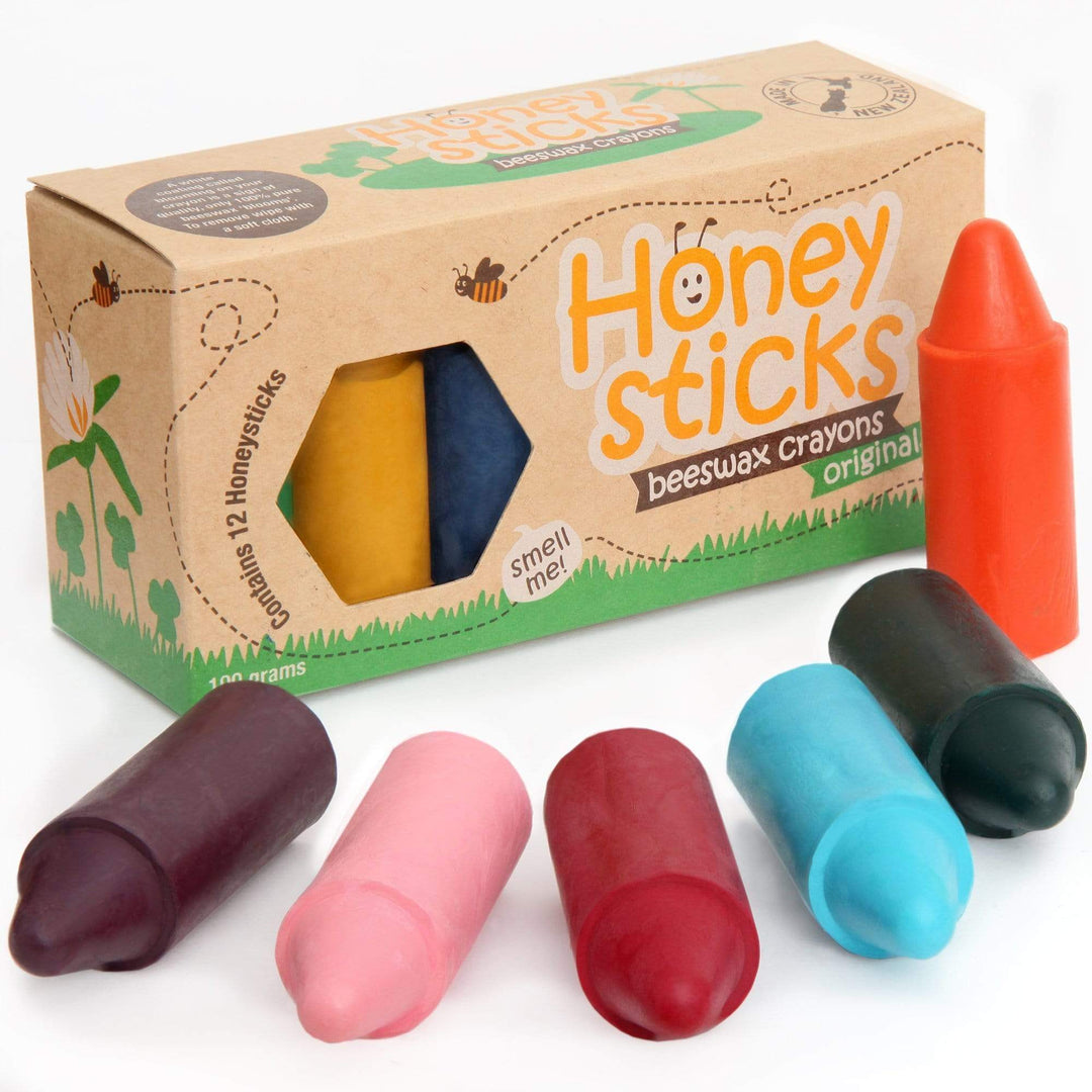 Default Honeysticks Original Beeswax Crayons - Naked Baby Eco Boutique