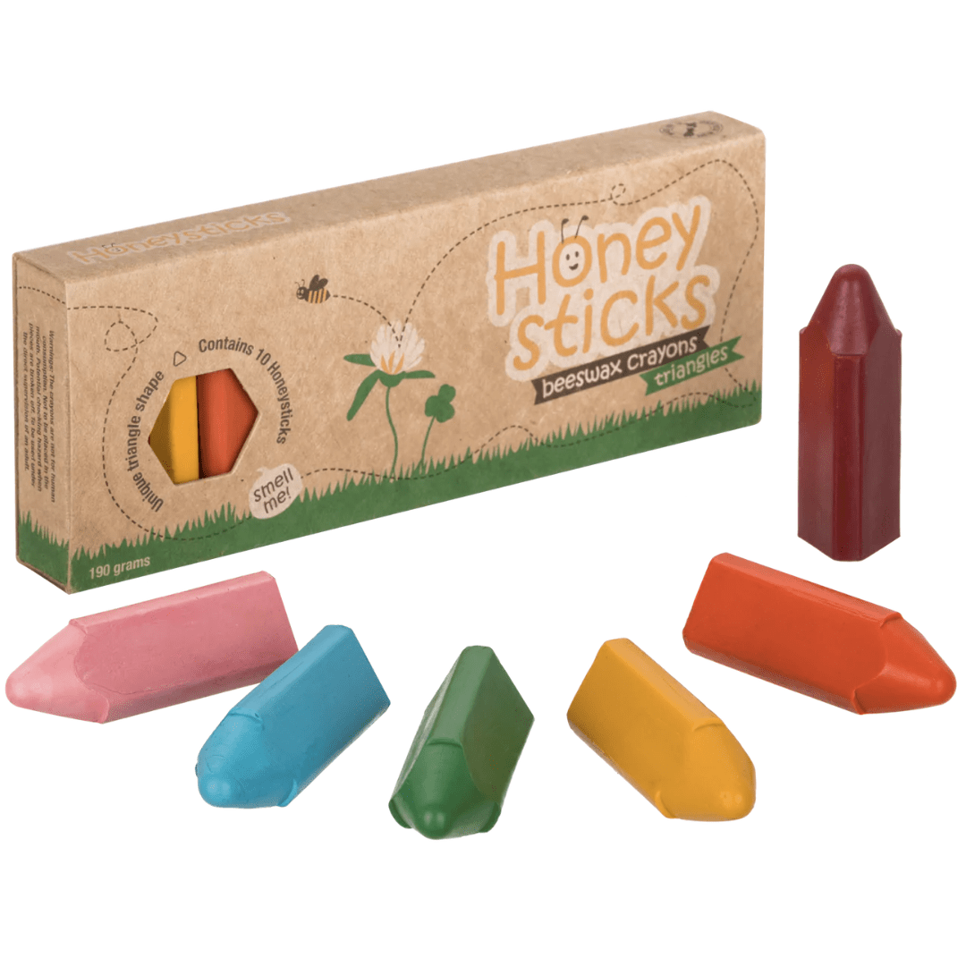 Honeysticks-Triangles-Beeswax-Crayons-With-Packaging-Naked-Baby-Eco-Boutique