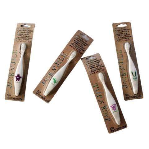 Jack N' Jill Biodegradable Toothbrush (Multiple Variants) - Naked Baby Eco Boutique