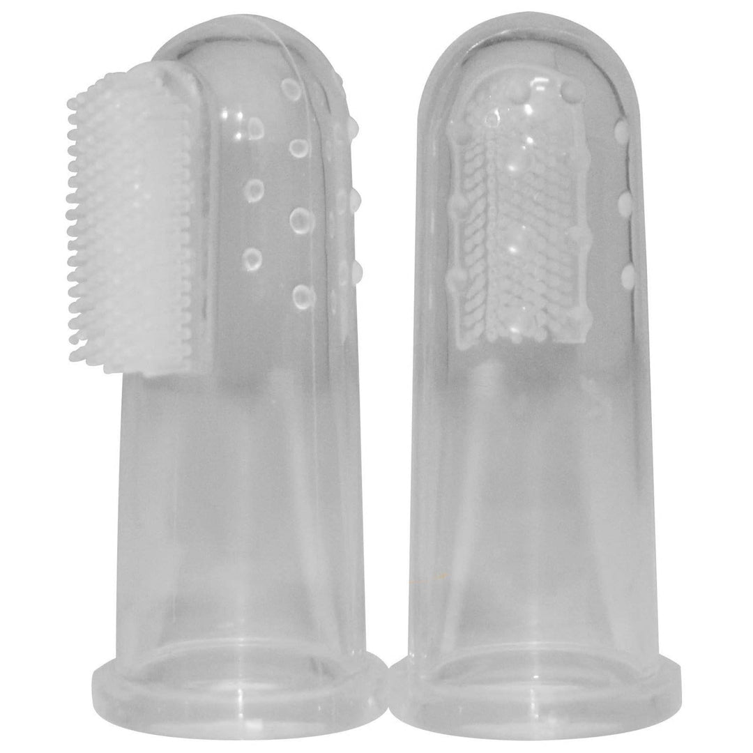 Default Jack N' Jill Silicone Finger Brush - 2-Pack - Naked Baby Eco Boutique