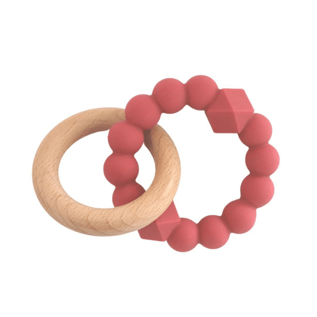 Jellystone-Designs-Wood-Silicone-Moon-Teether-Dusty-Pink-Naked-Baby-Eco-Boutique