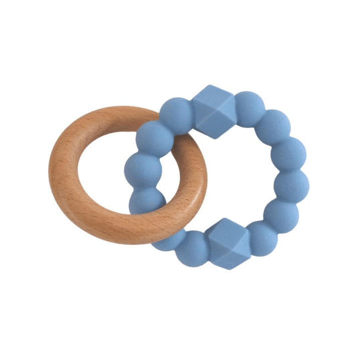 Jellystone-Designs-Wood-Silicone-Moon-Teether-Soft-Blue-Naked-Baby-Eco-Boutique