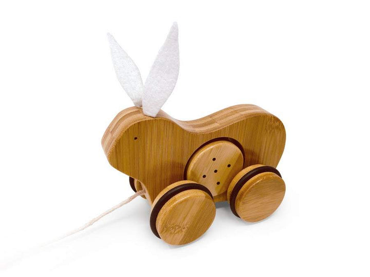 Kinderfeets Bamboo Push & Pull Animals (Multiple Variants) - Naked Baby Eco Boutique