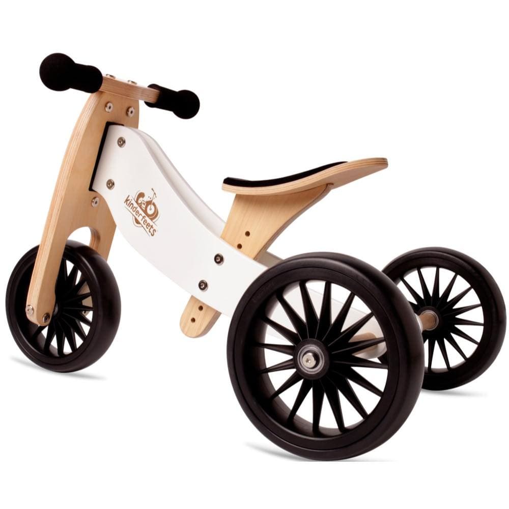 Kinderfeets Tiny Tot Tricycle + Balance Bike (Multiple Variants) - Naked Baby Eco Boutique