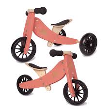 Kinderfeets Tiny Tot Tricycle + Balance Bike (Multiple Variants) - Naked Baby Eco Boutique