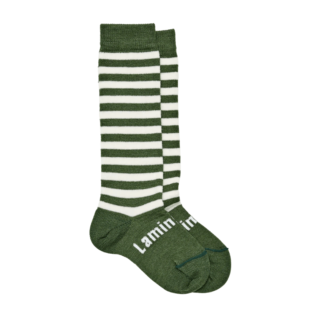 Lamington-Merino-Wool-Christmas-Socks-Knee-High-Pine-Baby-Naked-Baby-Eco-Boutique