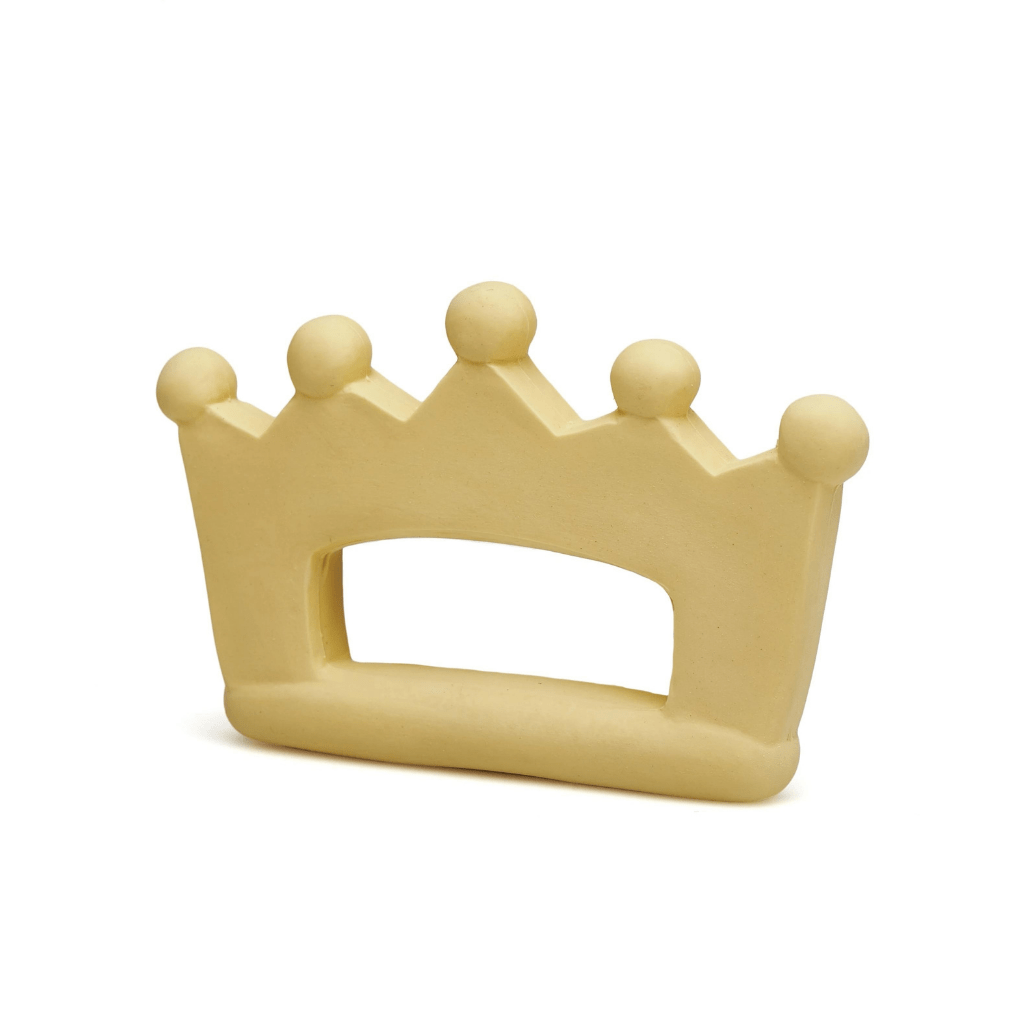 Lanco Natural Rubber Crown Teether - Naked Baby Eco Boutique