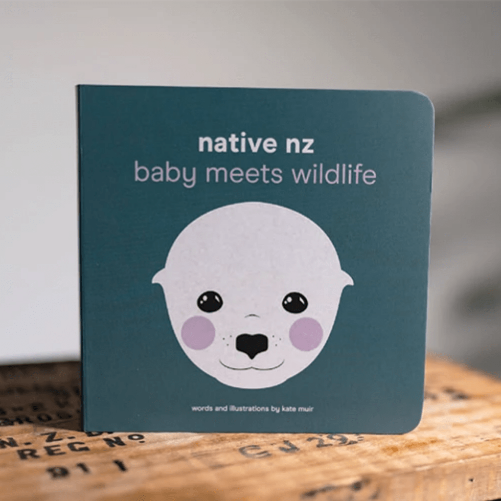 Lil Peppy "Baby Meets Wildlife" Board Book - Naked Baby Eco Boutique