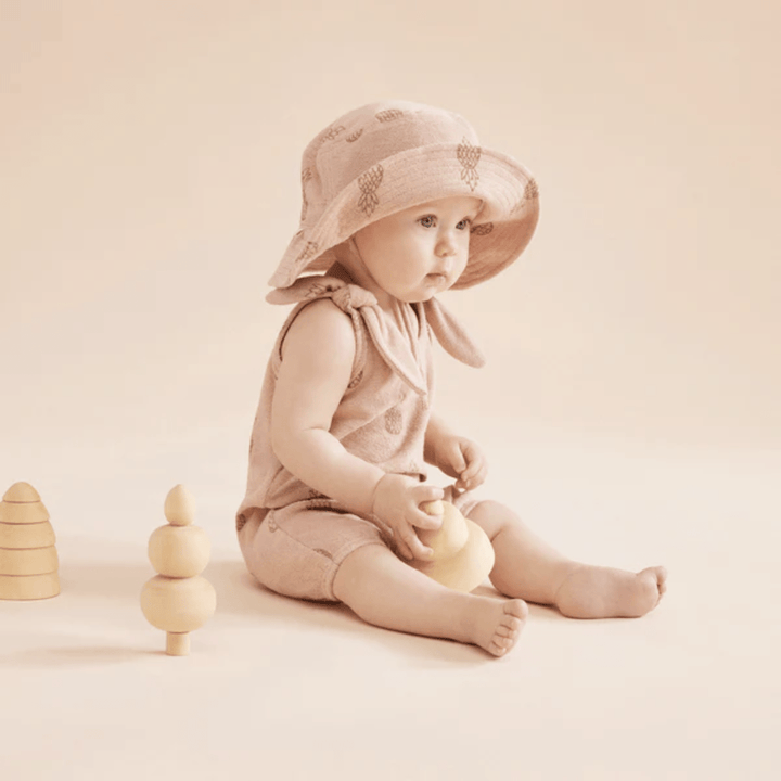 Little-Baby-Wearing-Wilson-And-Frenchy-Organic-Cotton-Terry-Sunhat-Pineapple-Naked-Baby-Eco-Boutique
