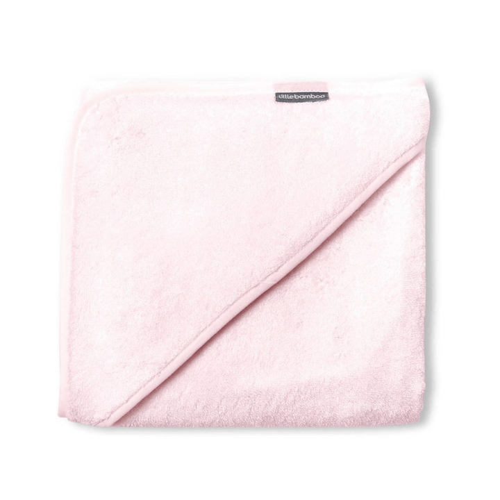 Pink Little Bamboo Hooded Baby Bath Towel (Multiple Variants) - Naked Baby Eco Boutique