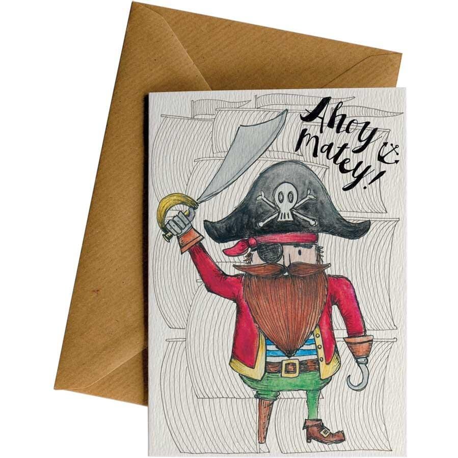 Little Difference Ahoy Matey Card - Naked Baby Eco Boutique