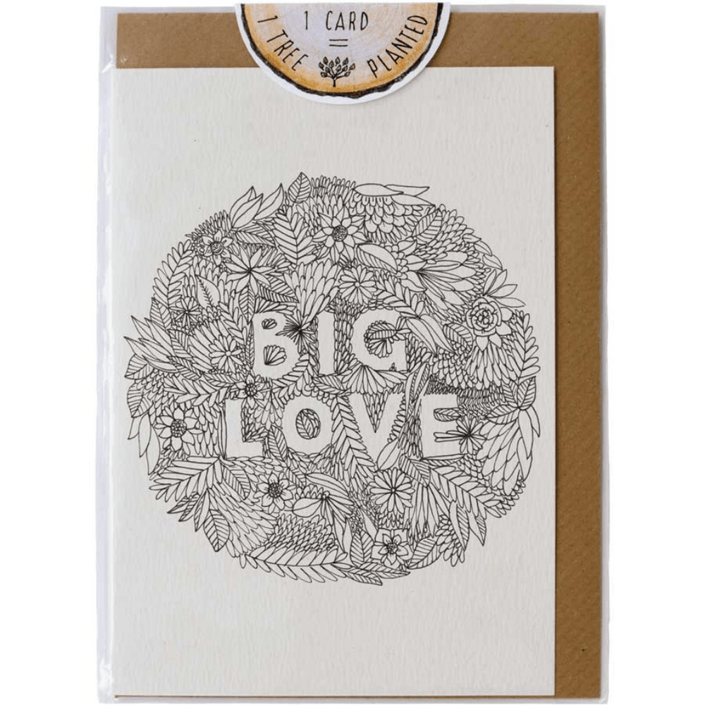 Little Difference Big Love Card - Naked Baby Eco Boutique