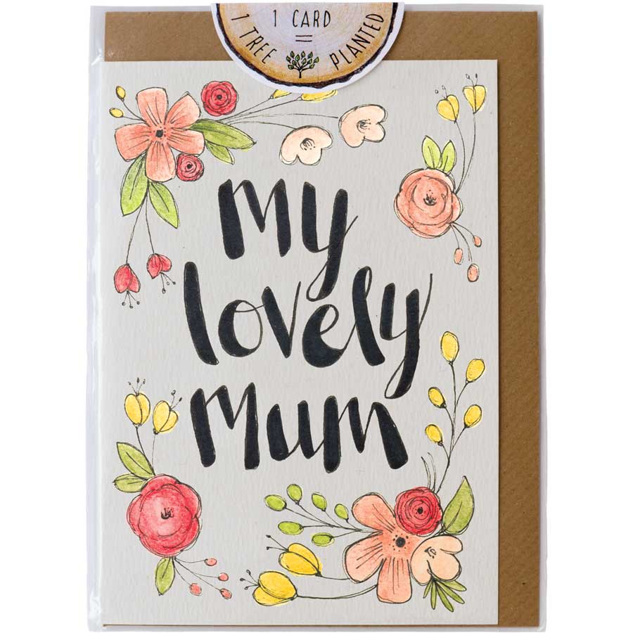 Little Difference Lovely Mum Greeting Card - Naked Baby Eco Boutique