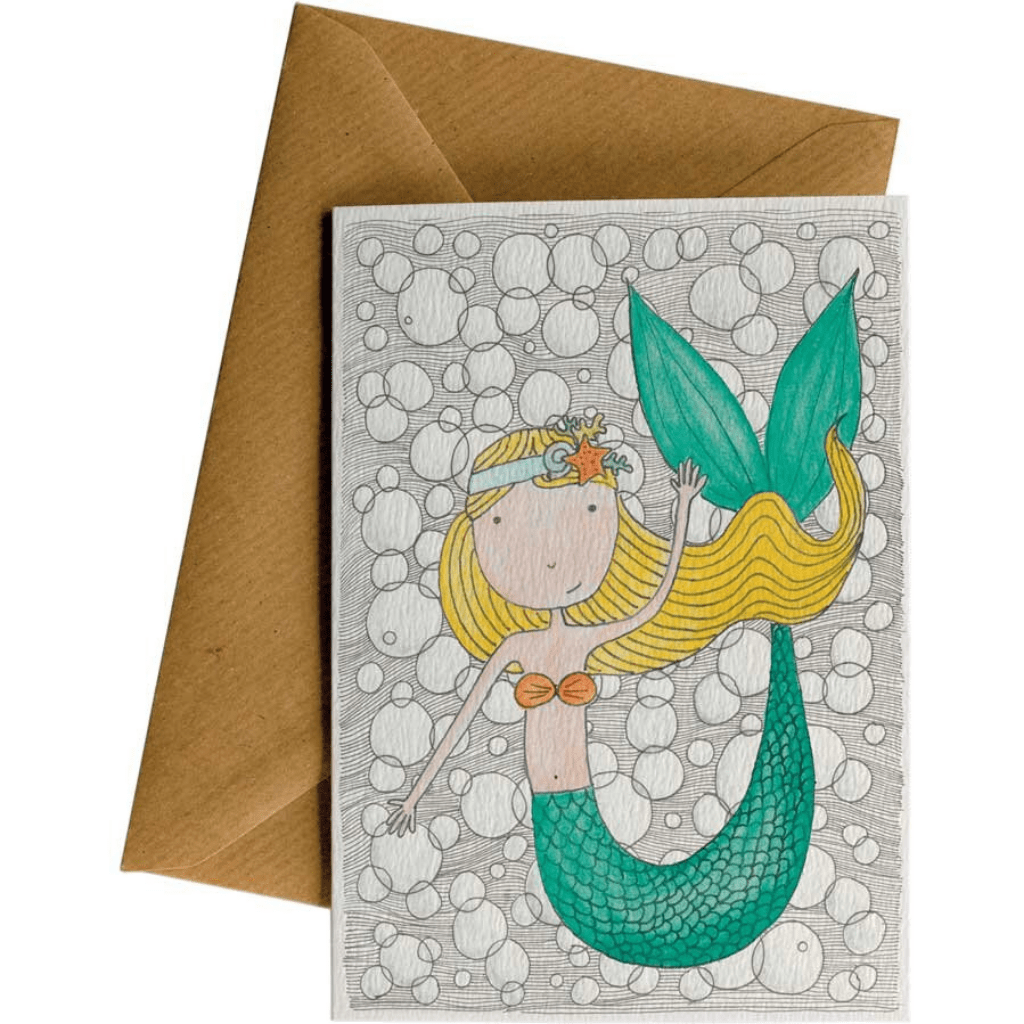 Little Difference Mermaid Card - Naked Baby Eco Boutique