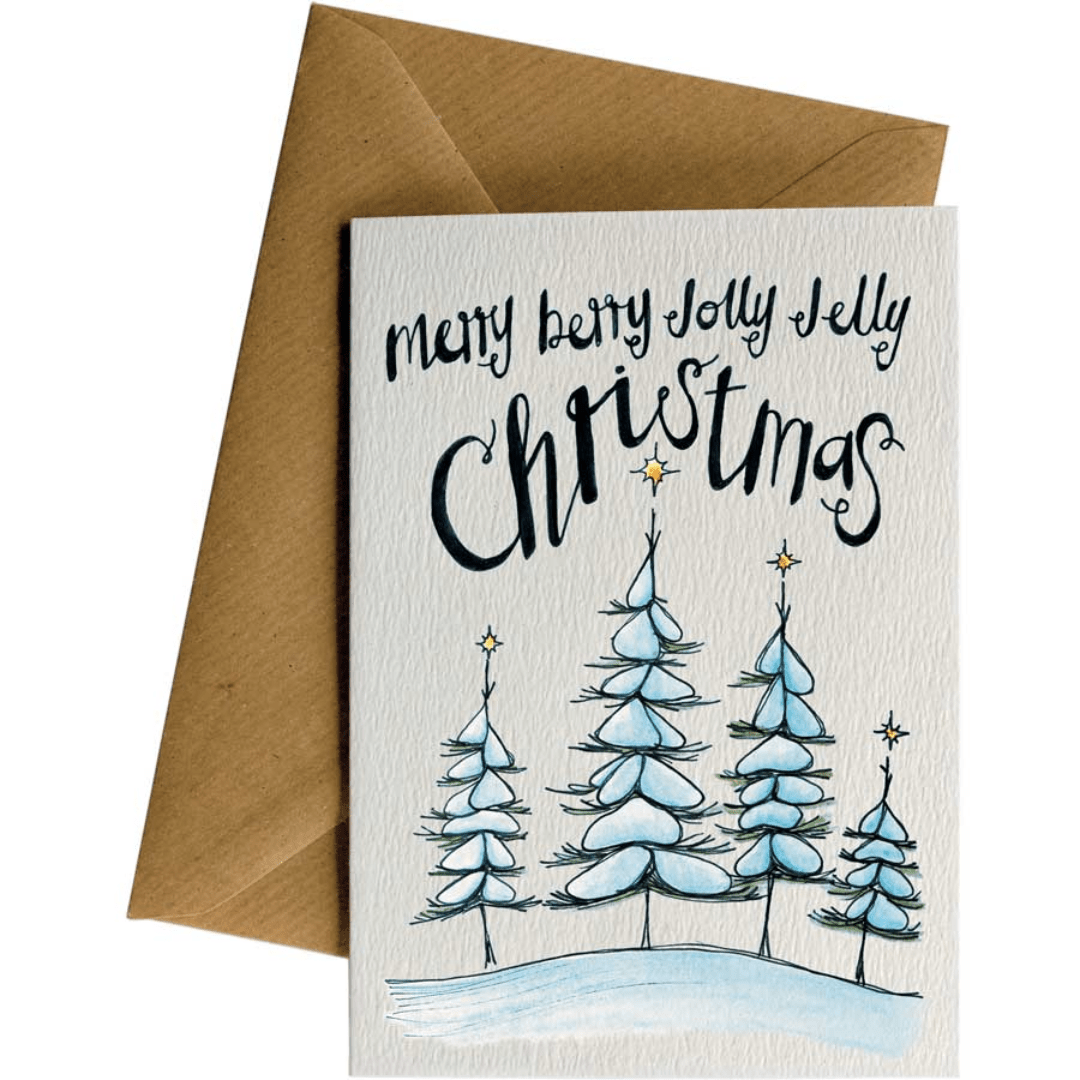 Little Difference Merry Berry Trees Holiday Card - Naked Baby Eco Boutique