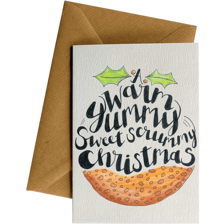 Little Difference Warm Yummy Christmas Holiday Card - Naked Baby Eco Boutique