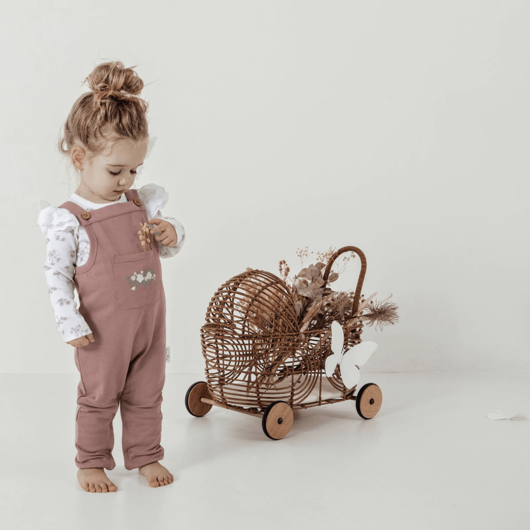Aster & Oak Organic Ruffle Onesie (Multiple Variants) - Naked Baby Eco Boutique