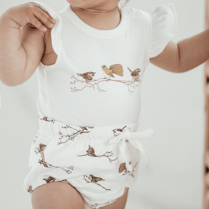 Aster & Oak Organic Bird Bloomers - Naked Baby Eco Boutique