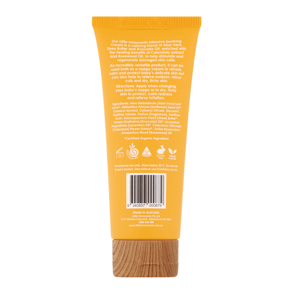 Little Innoscents Organic Intensive Soothing Cream - Naked Baby Eco Boutique