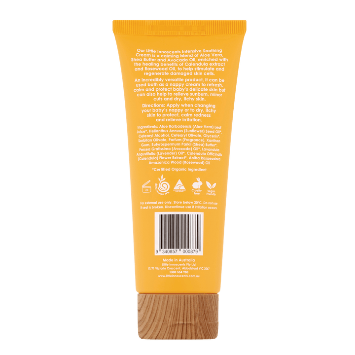 Little Innoscents Organic Intensive Soothing Cream - Naked Baby Eco Boutique