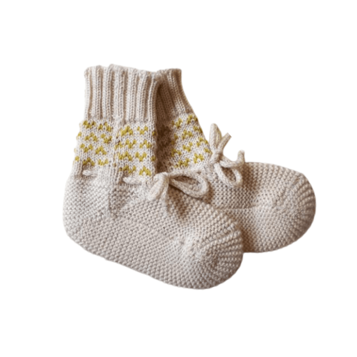 Lola-and-Me-Merino-Knit-Booties-Arrow-Naked-Baby-Eco-Boutique
