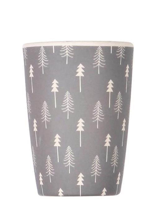 Love Mae Grey Trees Bamboo Tumbler - Naked Baby Eco Boutique