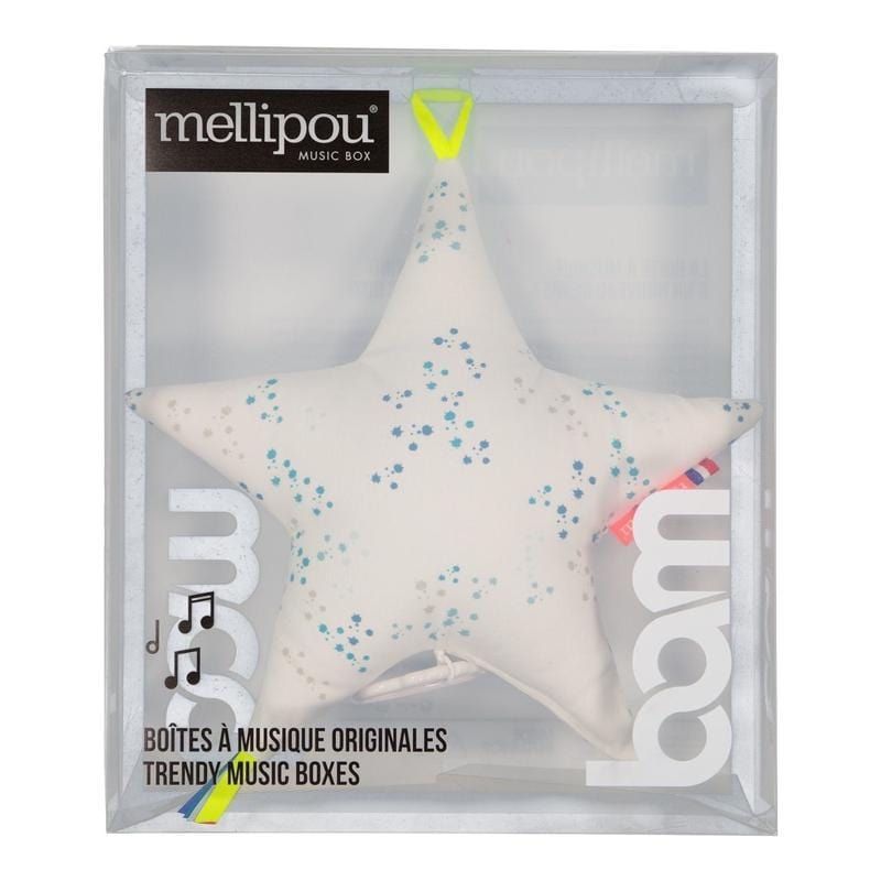 PRE-ORDER: Mellipou Star Music Box (Kurt) - Light My Fire - Naked Baby Eco Boutique