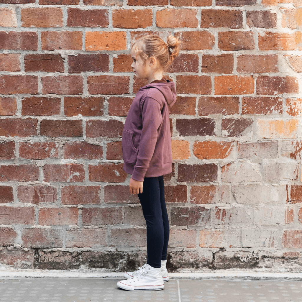 Mello-Merino-Slouch-Hoodie-Plum-Humble-Master-Side-View-Naked-Baby-Eco-Boutique
