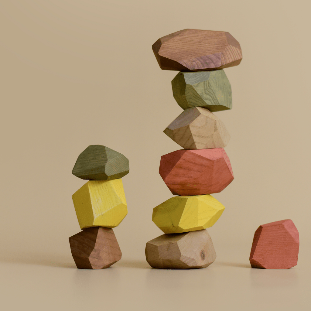 Earthy MinMin Copenhagen Balancing Stones (Multiple Variants) - Naked Baby Eco Boutique
