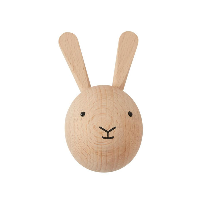 Rabbit OYOY Mini Wooden Animal Hooks (Multiple Variants) - Naked Baby Eco Boutique