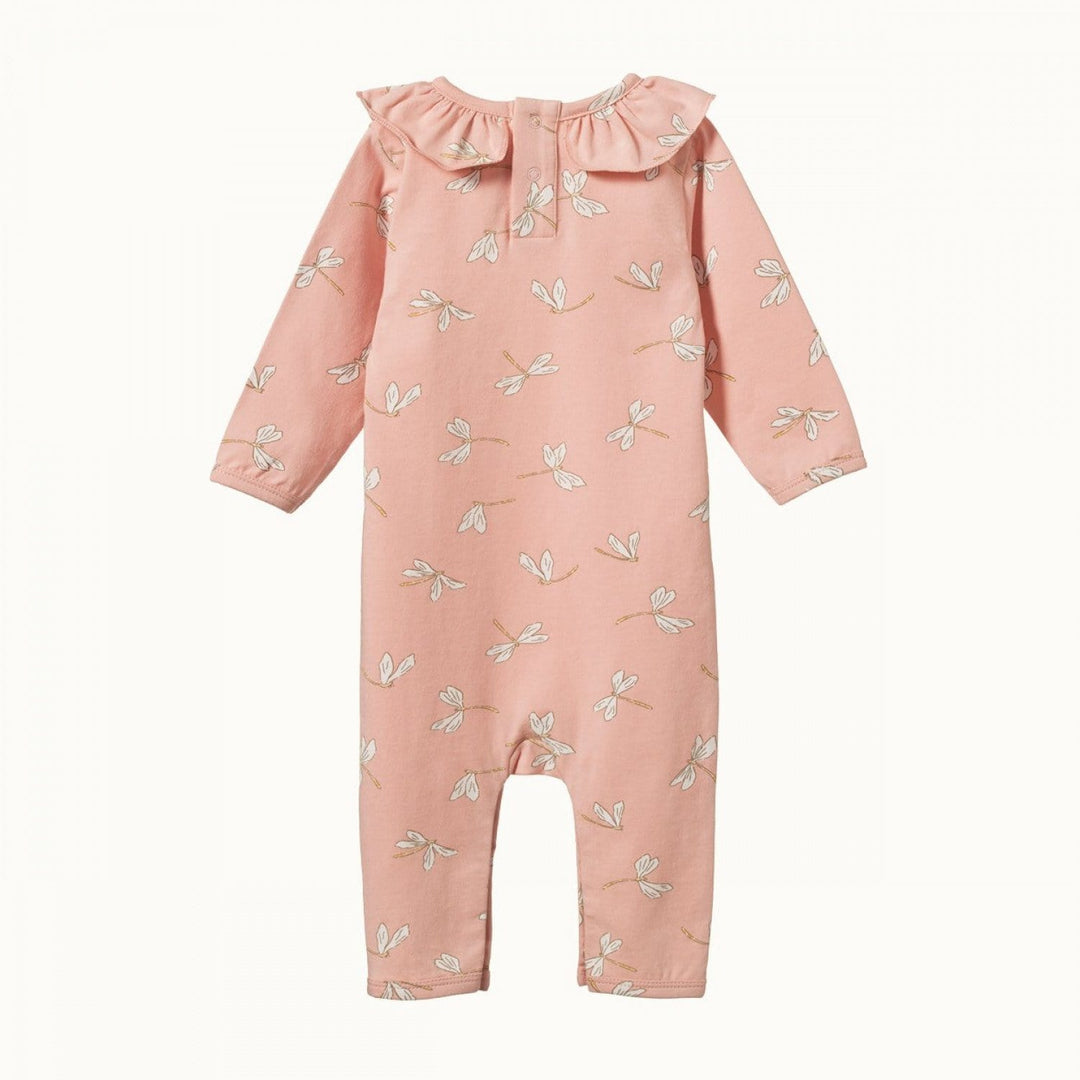 Nature Baby Organic Cotton Ruffle Florence Suit (Multiple Variants) - Naked Baby Eco Boutique