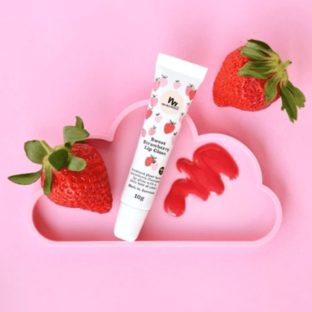 No Nasties All-Natural Strawberry Lip Gloss - Naked Baby Eco Boutique