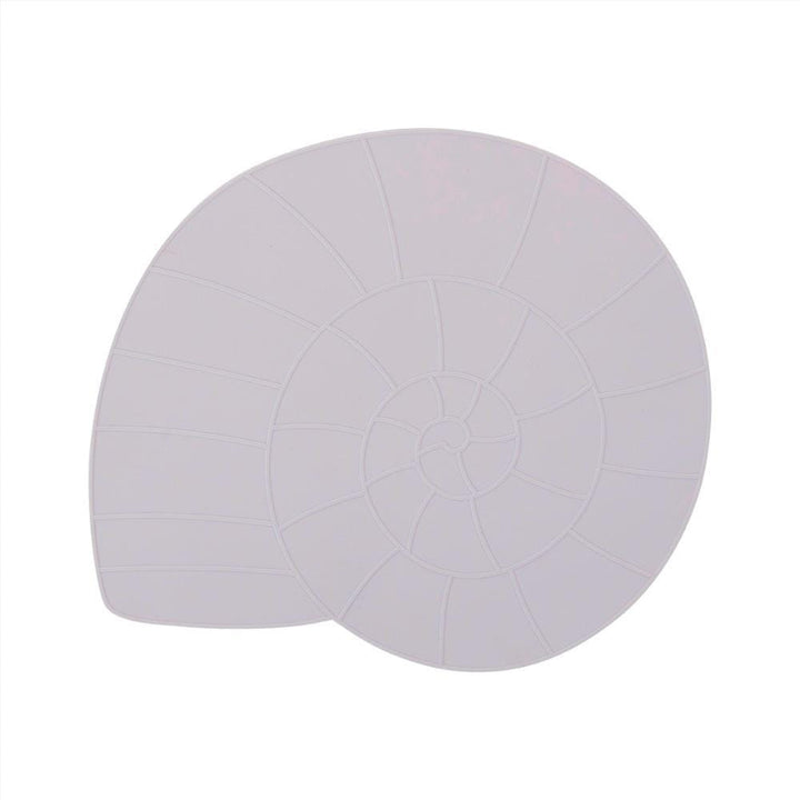 Lavender OYOY Mini Nautilus Silicone Placemat (Multiple Variants) - Naked Baby Eco Boutique