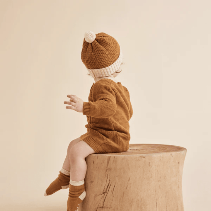 On-Model-Wilson-And-Frenchy-Knitted-Cable-Dress-Spice-Naked-Baby-Eco-Boutique