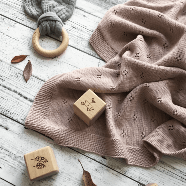 Over-The-Dandelions-Organic-Cotton-Heirloom-Blanket-Dusk-Flatlay-Naked-Baby-Eco-Boutique