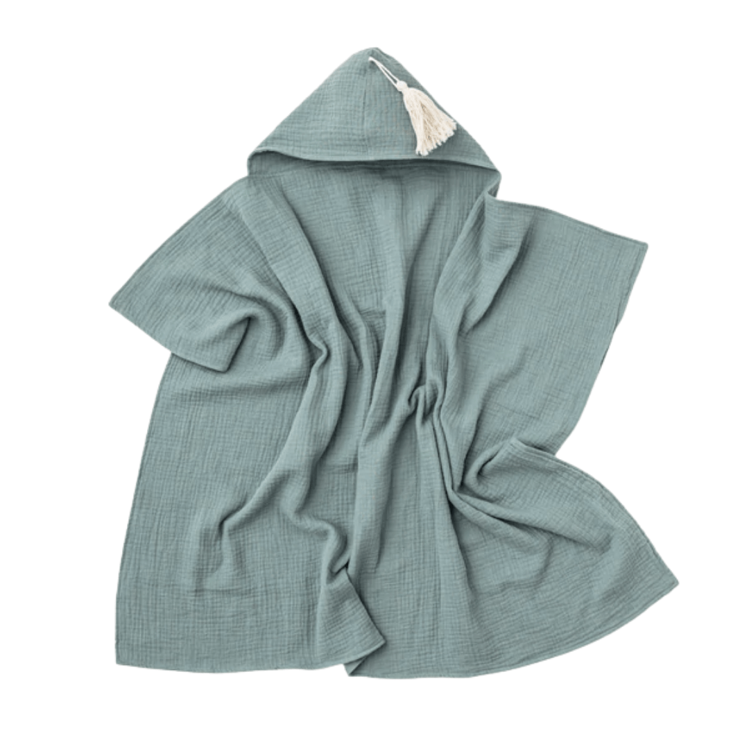 Over-The-Dandelions-Organic-Muslin-Hooded-Towel-Sage-Naked-Baby-Eco-Boutique