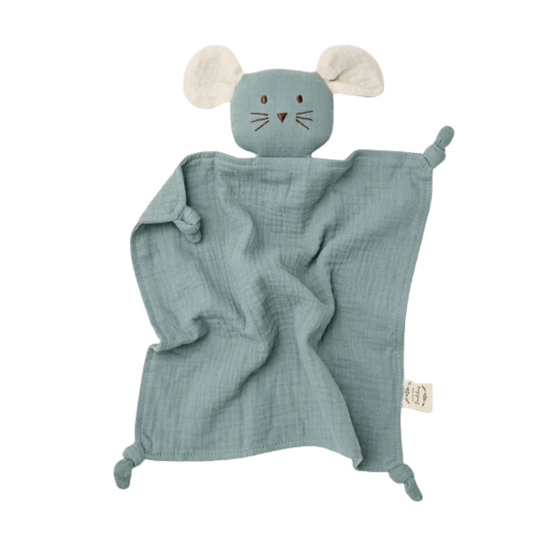 Over-The-Dandelions-Organic-Muslin-Mouse-Comforter-Sage-Naked-Baby-Eco-Boutique