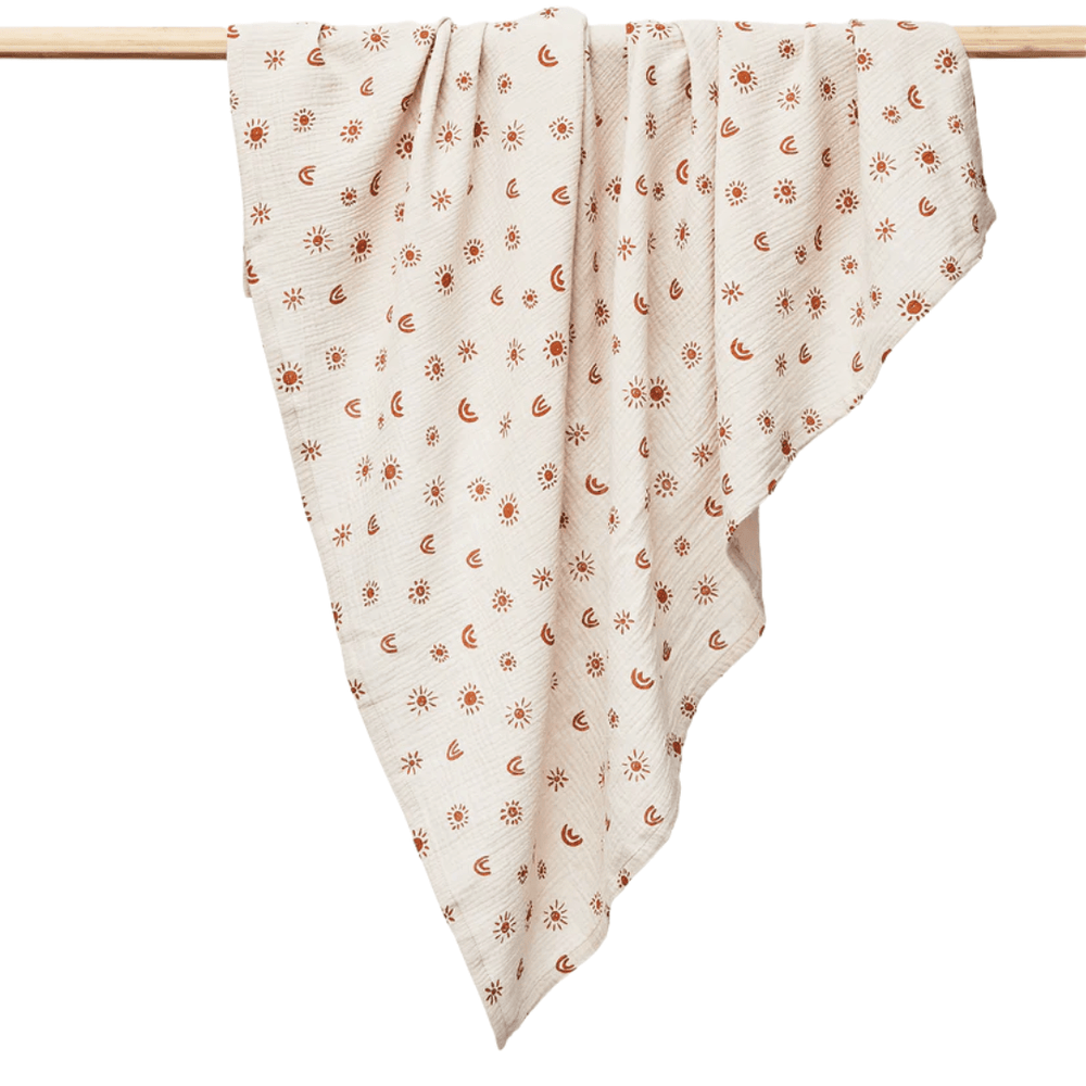 Over-The-Dandelions-Organic-Muslin-Swaddle-Blanket-Sand-Amber-Naked-Baby-Eco-Boutique
