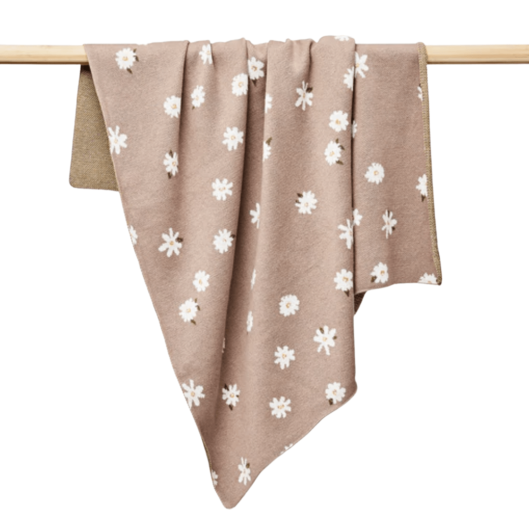 Over The Dandelions Organic Cotton Print Blanket (Multiple Variants) - Naked Baby Eco Boutique