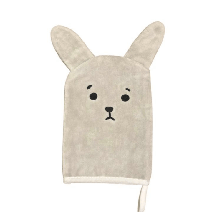    Petite-Eats-Hooded-Towel-Washcloth-Set-Bunny-Wash-Cloth-Towel-Naked-Baby-Eco-Boutique