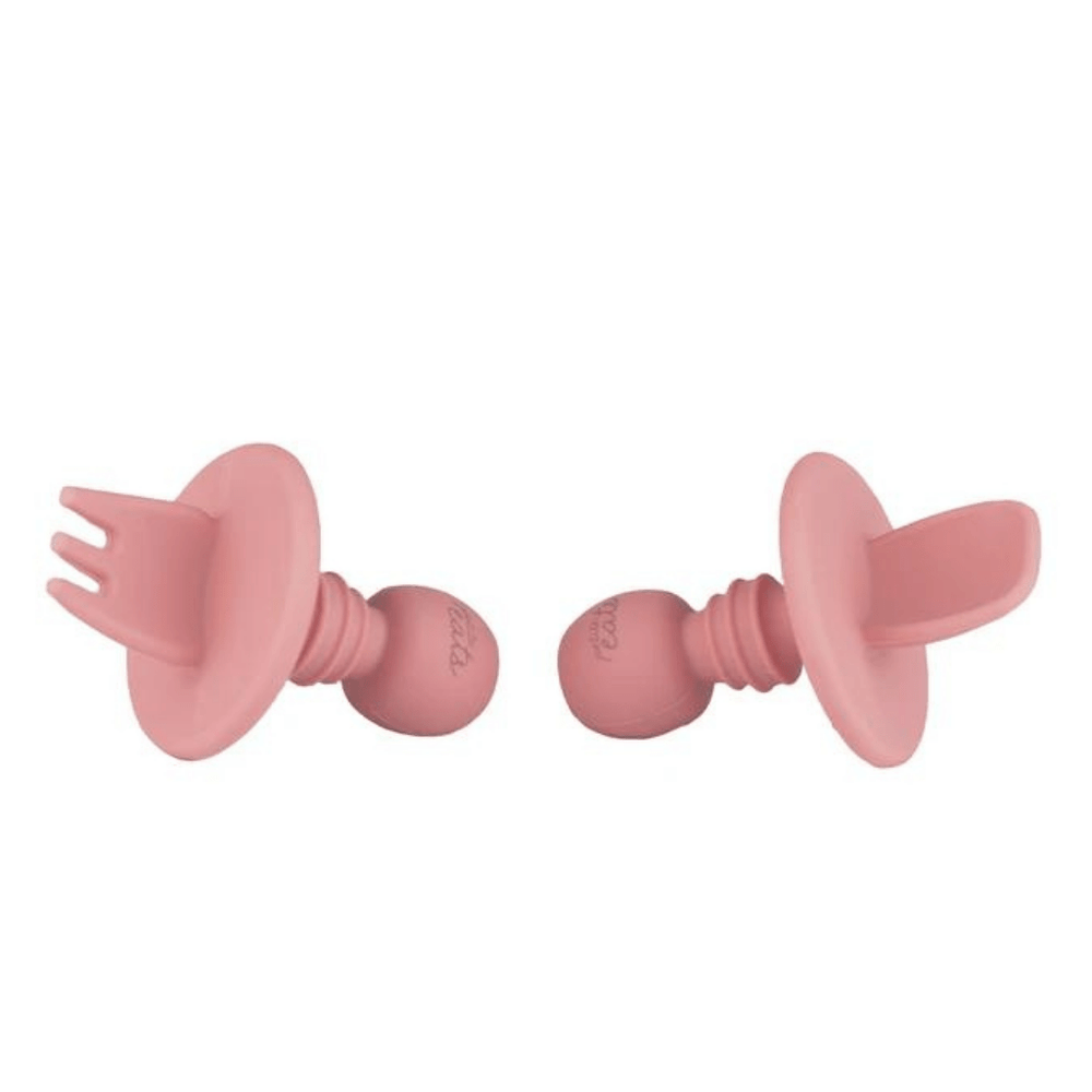 Petite-Eats-Silicone-Baby-Cutlery-Dusky-Rose-Naked-Baby-Eco-Boutique