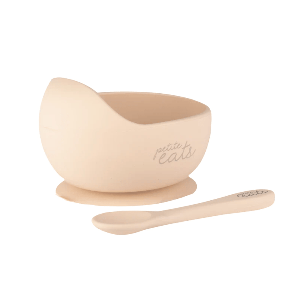 Petite-Eats-Silicone-Baby-Suction-Bowl-And-Spoon-Blush-Naked-Baby-Eco-Boutique