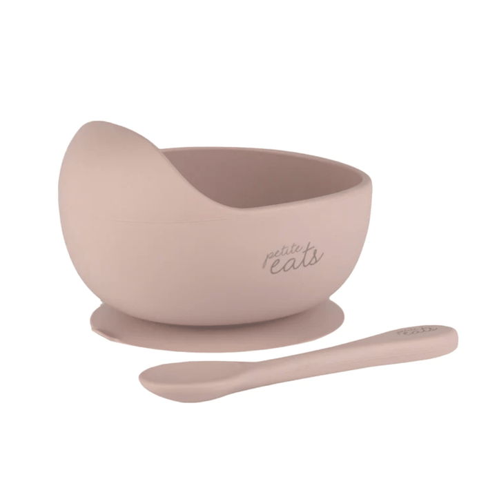 Petite-Eats-Silicone-Baby-Suction-Bowl-And-Spoon-Dusty-Lilac-Naked-Baby-Eco-Boutique
